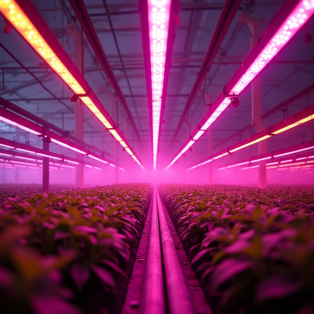 LED-фитолампы для досветки растений в теплице